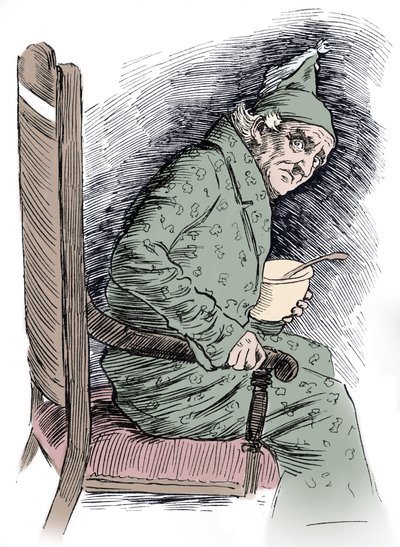 A Christmas Carol by Charles Dickens by Harold Copping